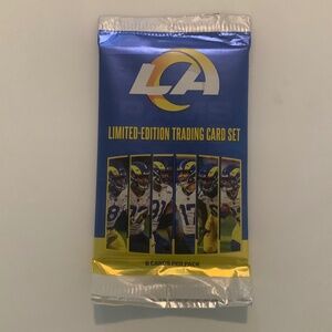 LA Rams Limited-Edition Trading Card Set